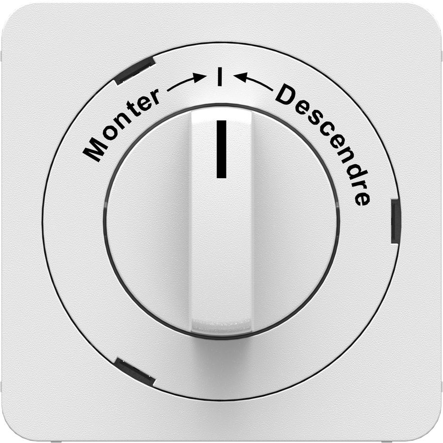 interrupteur rotatif/à clé Monter=>I<=Desc. plaque fr. priamos bc
