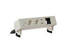 SUPRA bloc multiprise blanc 2x type 13 1x USB-A/C 1x module vide