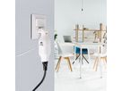 Abzweigstecker clip-clap 1x Typ 13 USB Fast Charge weiss