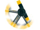 projecteur de travail rechargeable LED 2x 10W pivotant à 360°