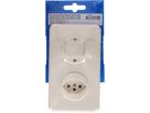 combinazione schema 3 / tipo 13 dim.2x1 INC Basico bianco