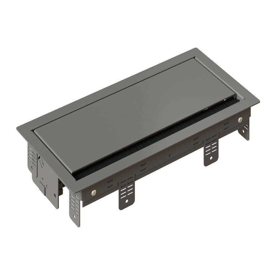 BOX cadre agencé gris M 4 fois