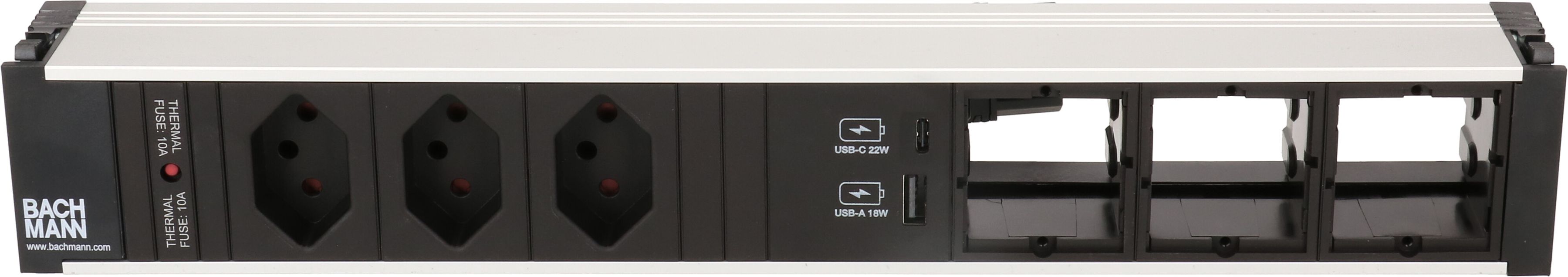 CONI 3x type13 1x chargeur USB A/C 3x vide