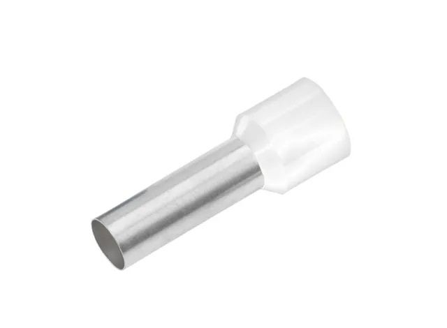 Isol. Aderendhülse 0.5mm² x 6mm weiss DIN 46228-4 verzinnt