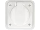 prise 1x type 15 ta.1x1 ENC Mica Nass IP55 blanc