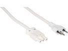 cavo di raccordo TD H05VV-F3G1.5 3m bianco tipo 12 / AC 166