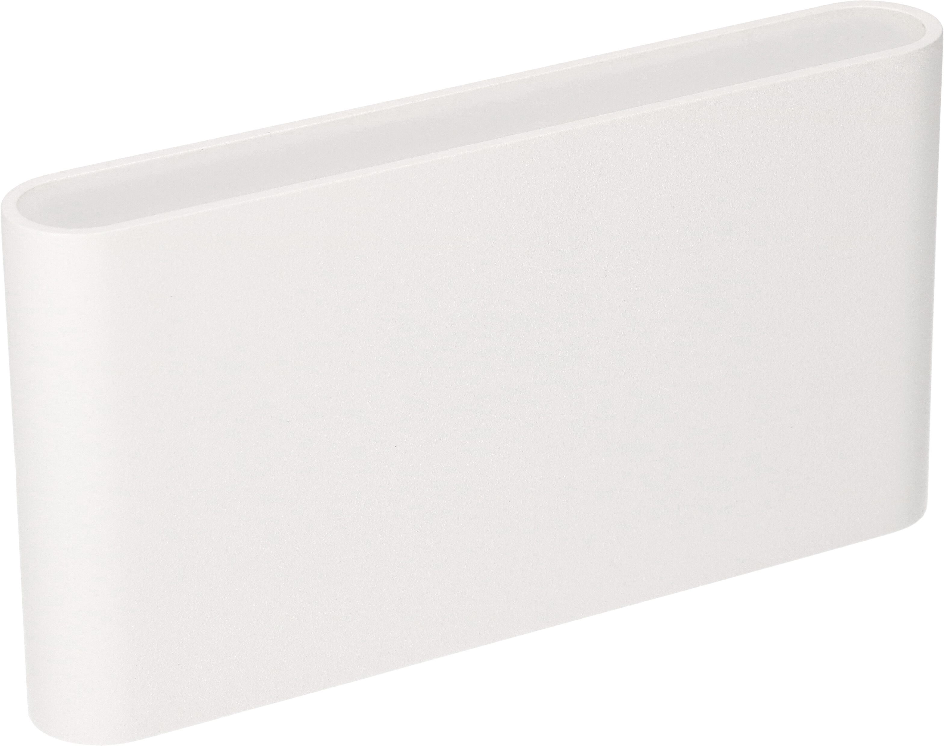 LED-Lamp "WALL-FLAT" white, RAL9003