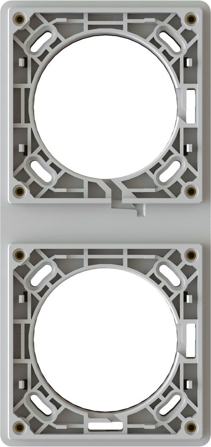 linea di testa INC 2x1 perpendicolare exo grigio luce