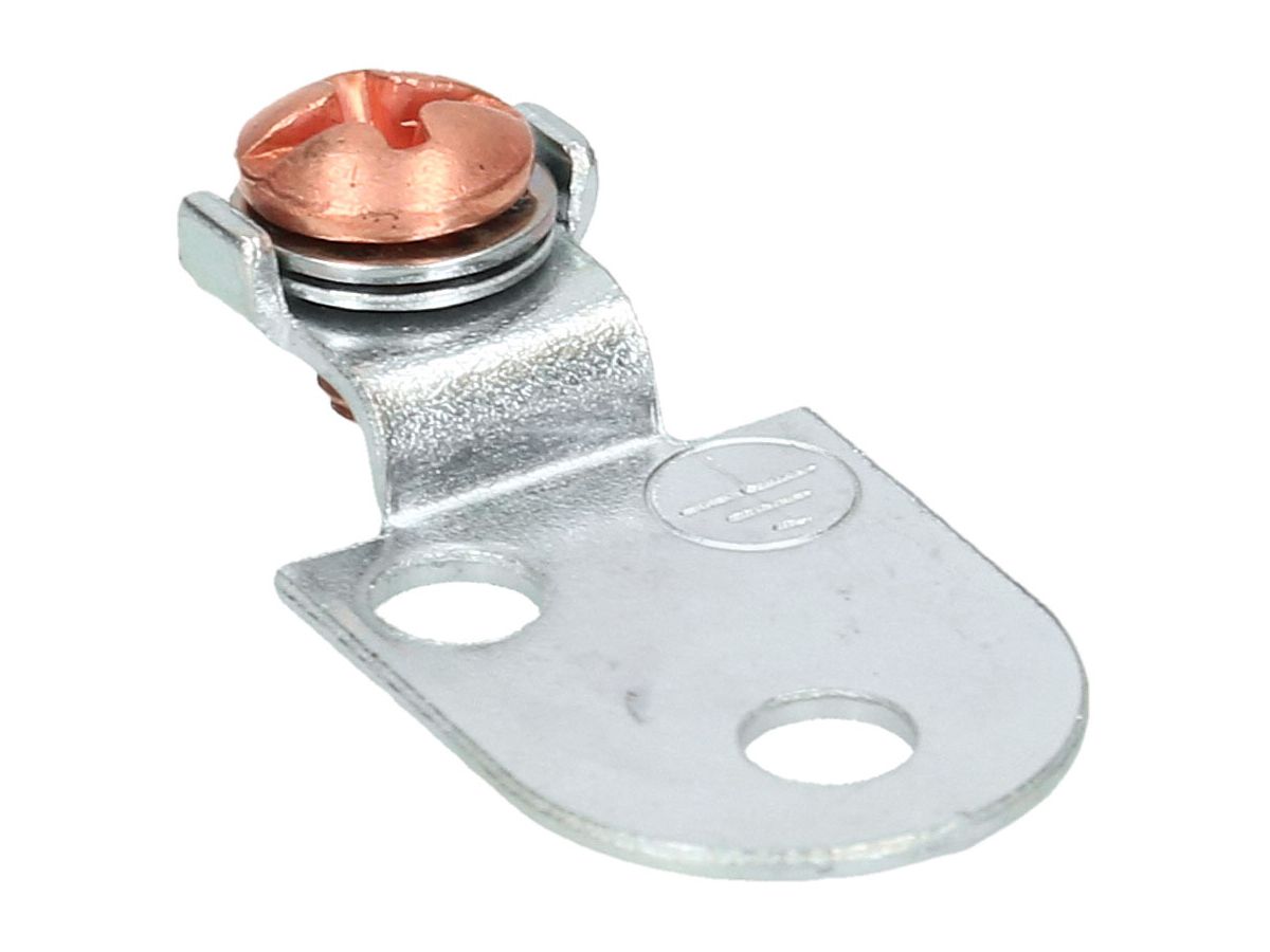Erdleiterklemme Eisen 4,2+4,2mm