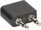 Audio-Flugzeugadapter schwarz