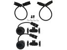 Twin Erweiterungs-Set ATOM Steckdoseneinheit sw Typ 13 USB-A/C
