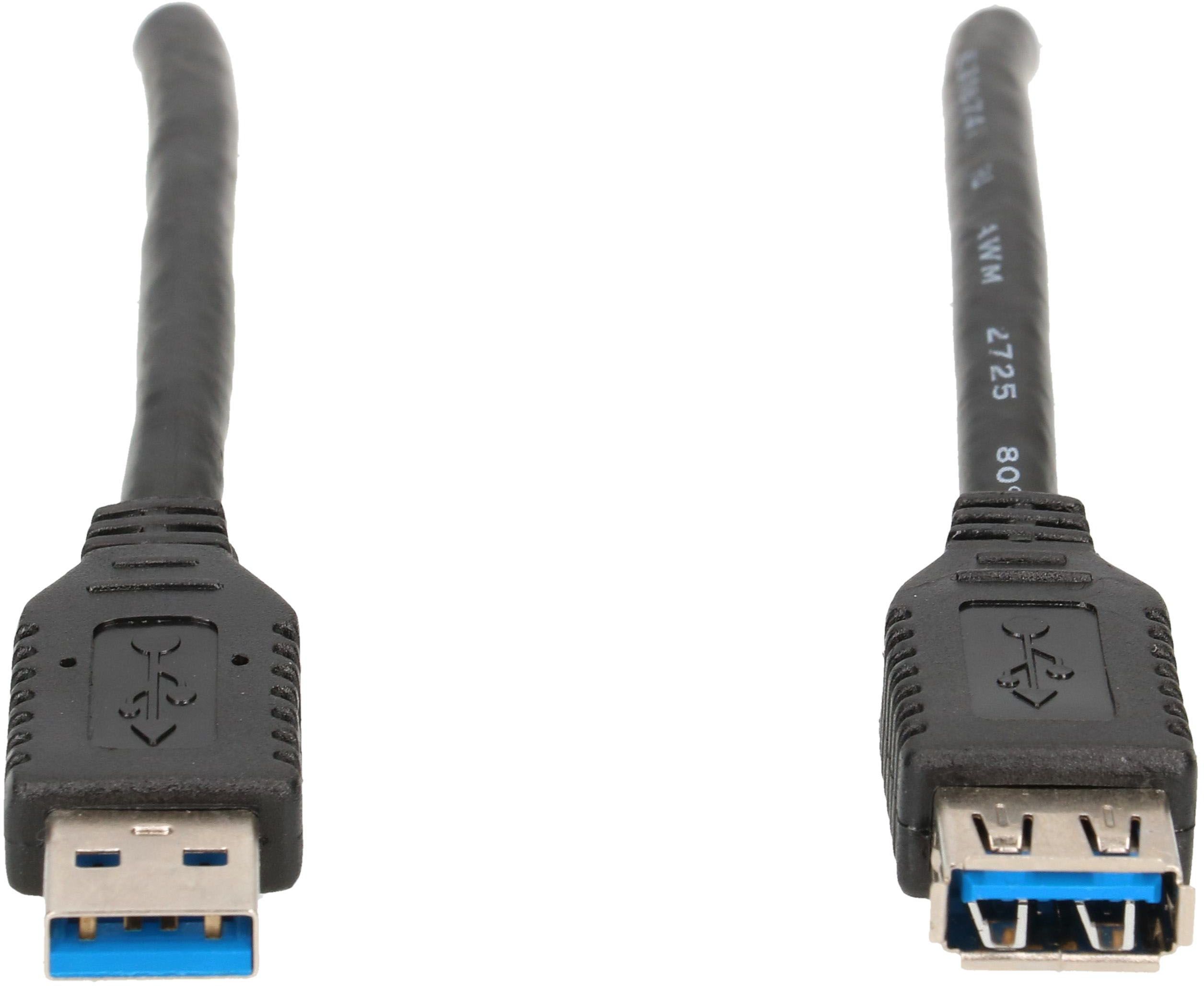 USB Verlängerung Version 3.0 3m schwarz