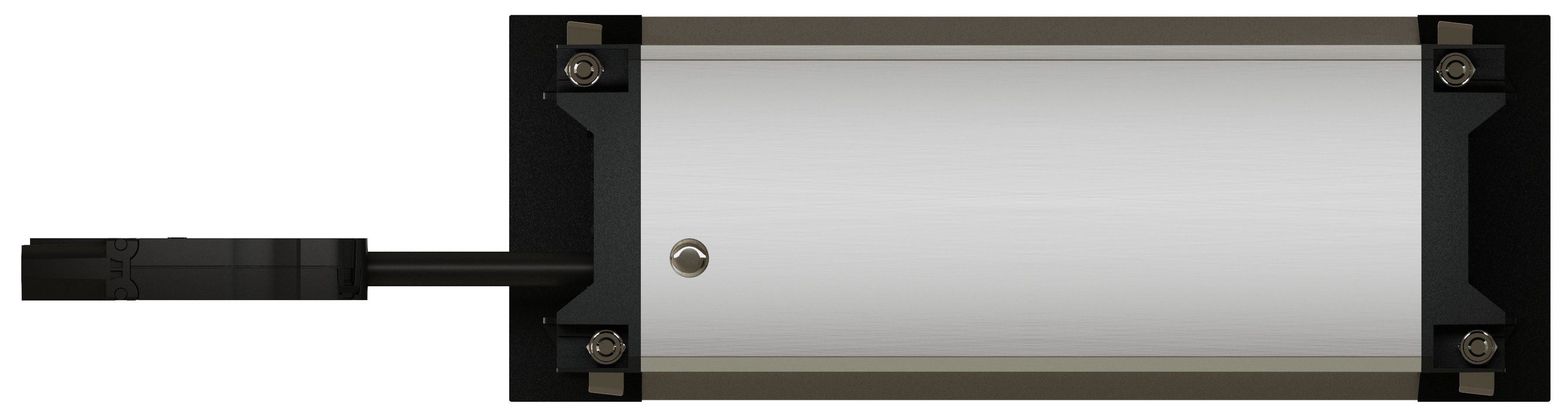 INTRO2.0 Steckdoseneinheit eloxiert 2x Typ 13 1x USB-A/C