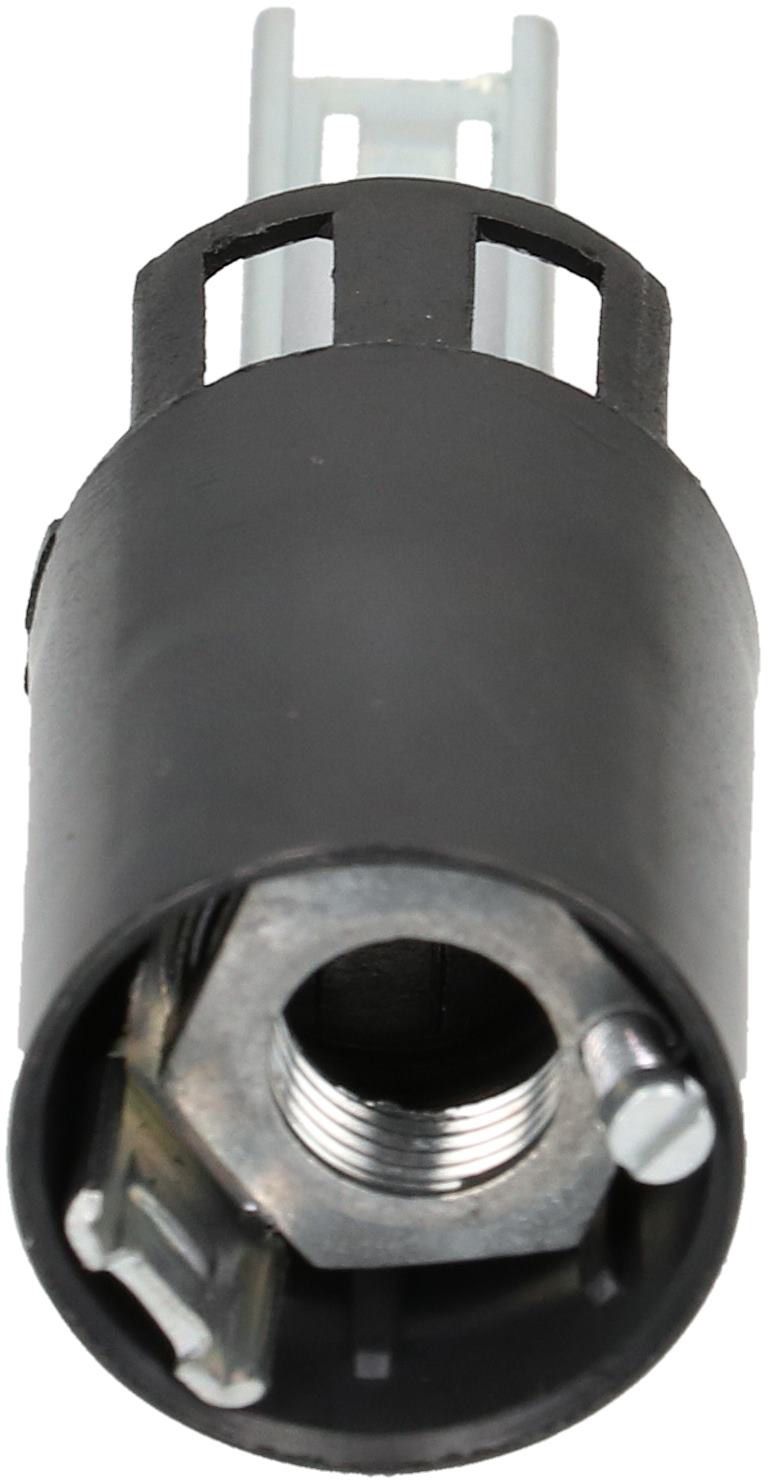 E14-Fassung Kerzen M10x1 H=85mm schwarz