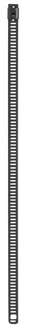 Collier de serrage inox forme échelle 7.0x450mm ø 140mm