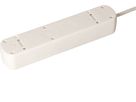 set di 5 multip. Basic Line 3x tipo 13 / 2x Schuko bi inter. 1.5m