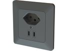 Kleinkombi Typ 13 / USB-C+C 20W UP priamos anthrazit
