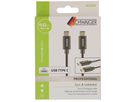 USB 3.1 Ladekabel USB-C auf USB-C 0.5m schwarz