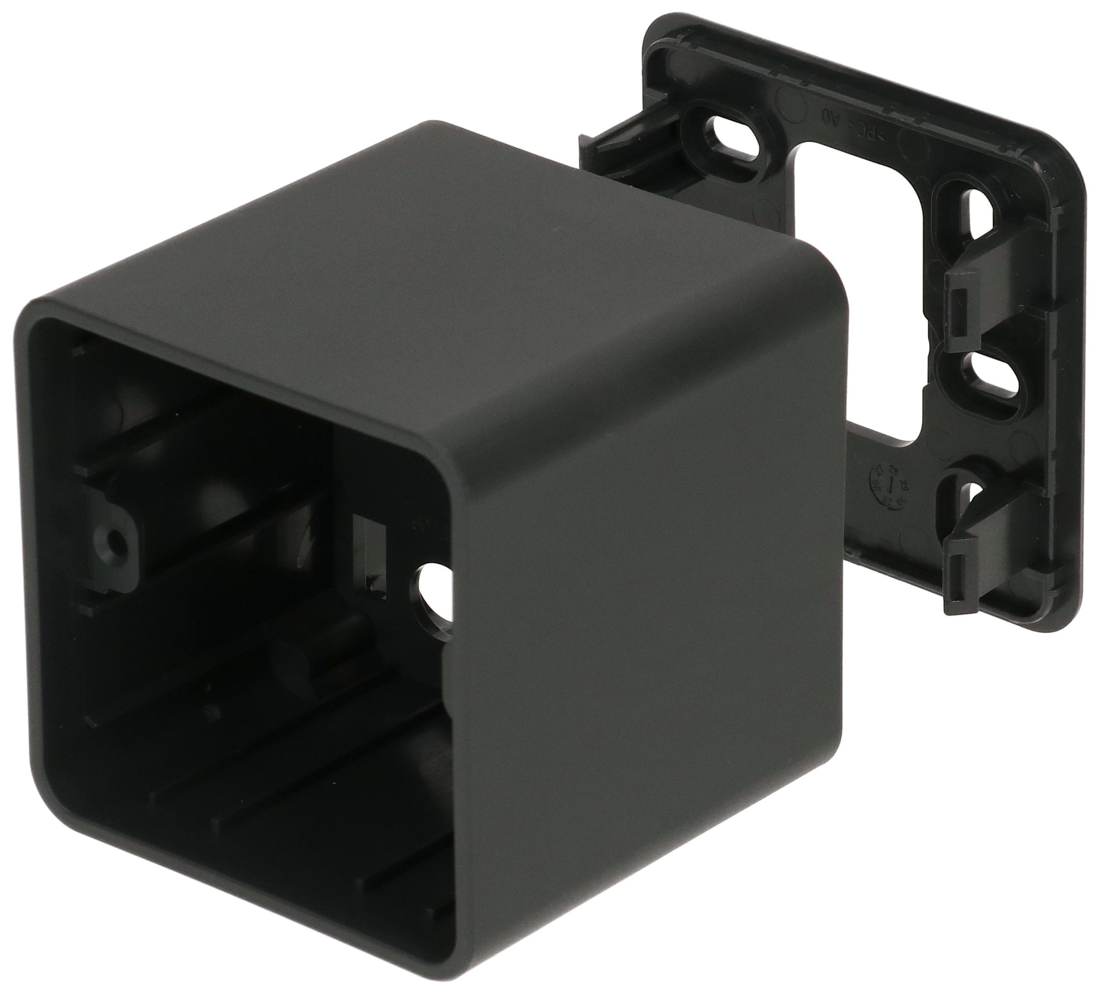 Universal AP-Gehäuse anthrazit