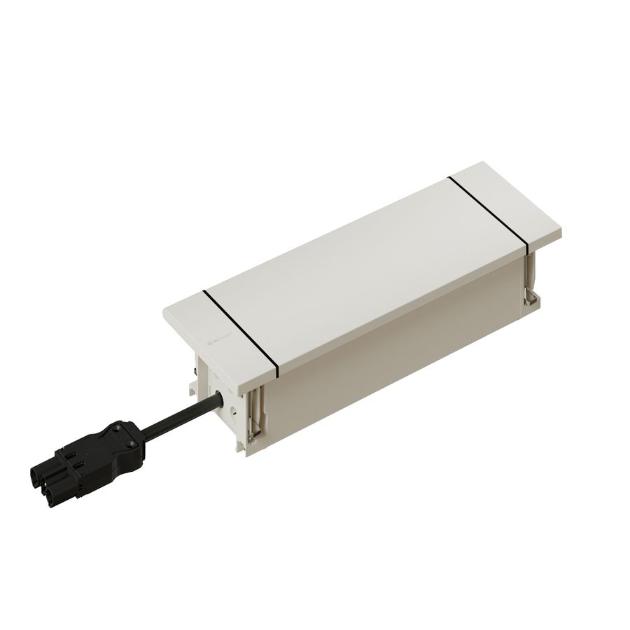 NEXO Steckdoseneinheit weiss 3x Typ 13 1x USB-C/C