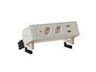 SUPRA presa multipla bianco 2x tipo 13 1x USB-A/C