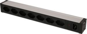 PDU 7x Typ 13 schwarz 1HE