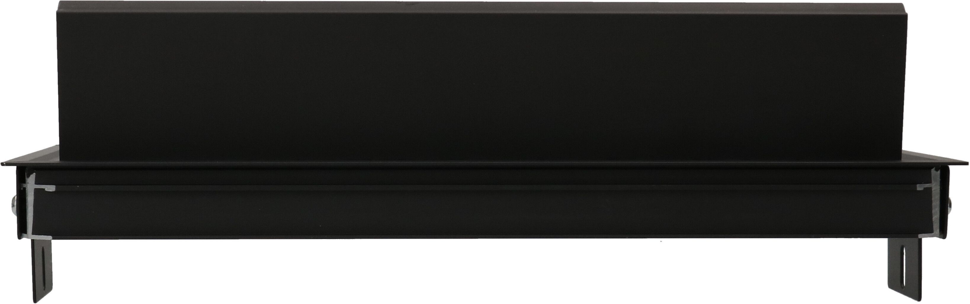 Duo plus Cover Einbaurahmen kurz schwarz inkl. Befestigung