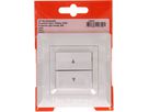 bouton-poussoir stores ENC Kallysto blanc