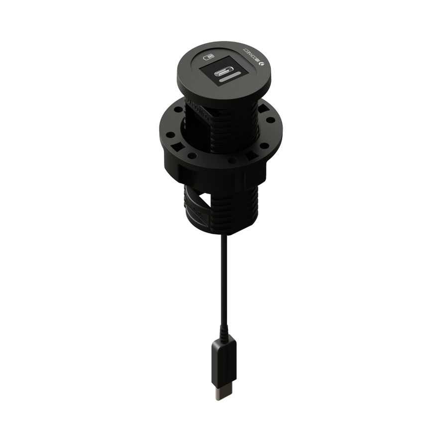 BIT bloc multiprise noir 1x USB-C 15W