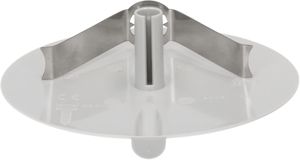 Ceiling cover with flat cable enty light grey