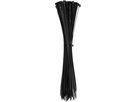 Cable ties black 4.8x370mm