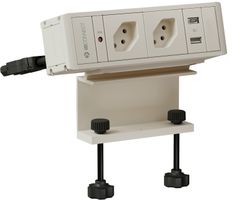 CUBO T Steckdoseneinheit weiss 2x Typ 13 1x USB-A/C