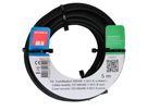 câble textile TD H05VV-F3G1.0 5m noir