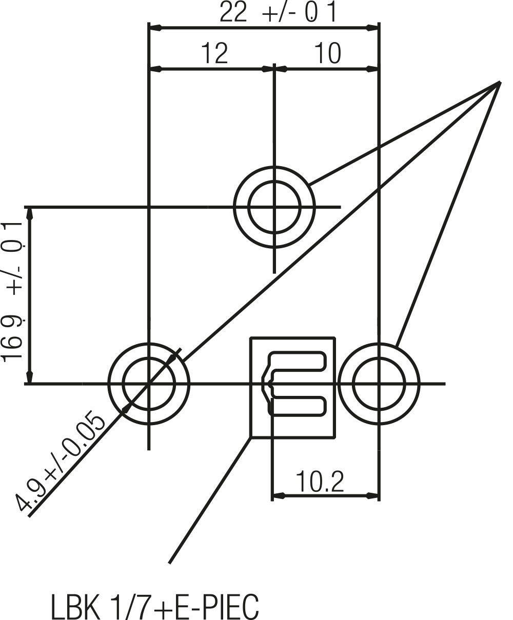 LBK-Stecker 7polig 5-Stifte 10A 400V