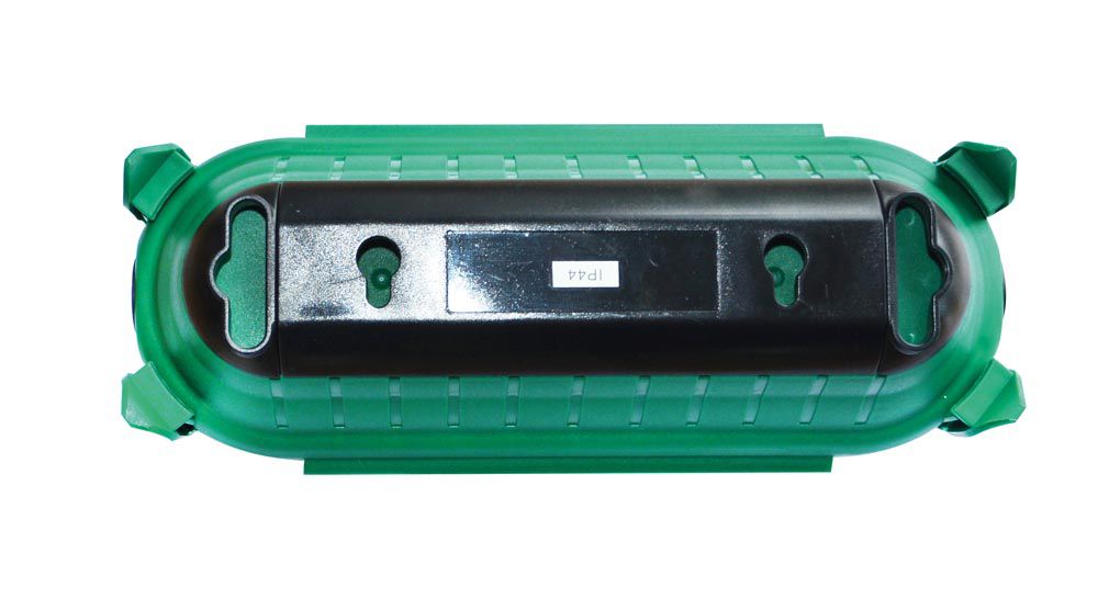 Stecker-Safe grün IP44