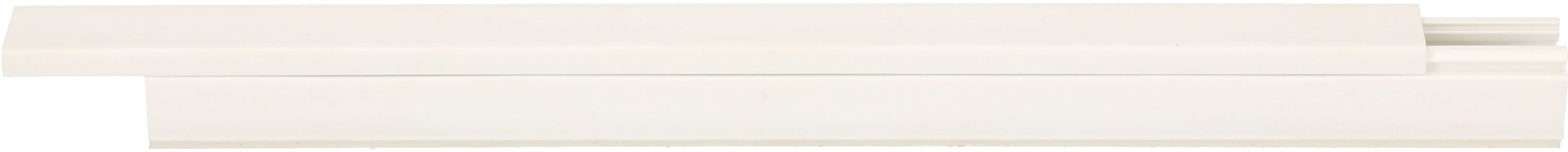 Cable duct white 16x16mm self-adhesive