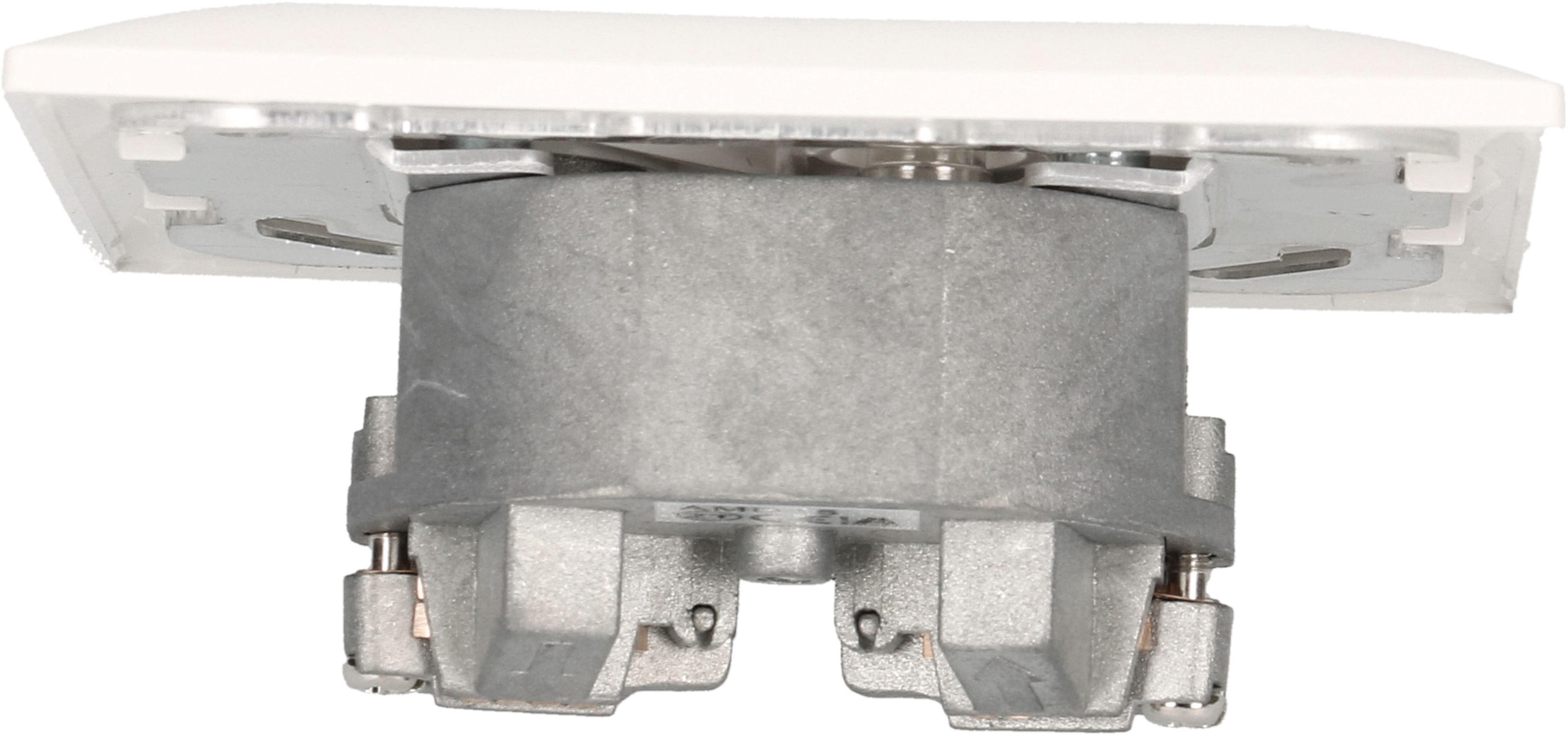 Radio/TV/Daten Durchgangs-/Enddose 15dB UP EdizioDue weiss