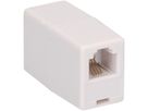 Presa doppio per telefono RJ11 bianco