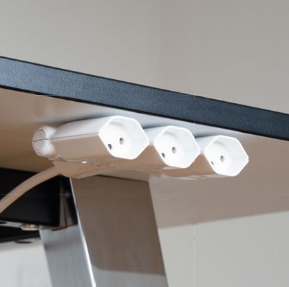 multipresa clip-clap Line 3x tipo 13 bianco interruttore 2m