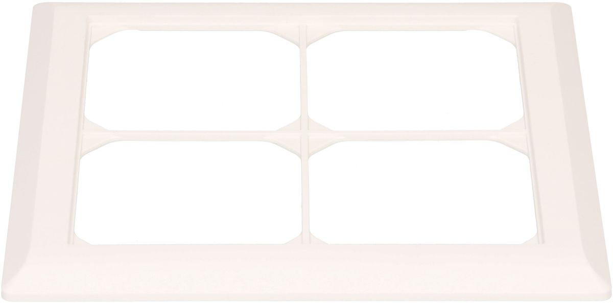 Abdeckrahmen Gr.2x2 UP Kallysto weiss