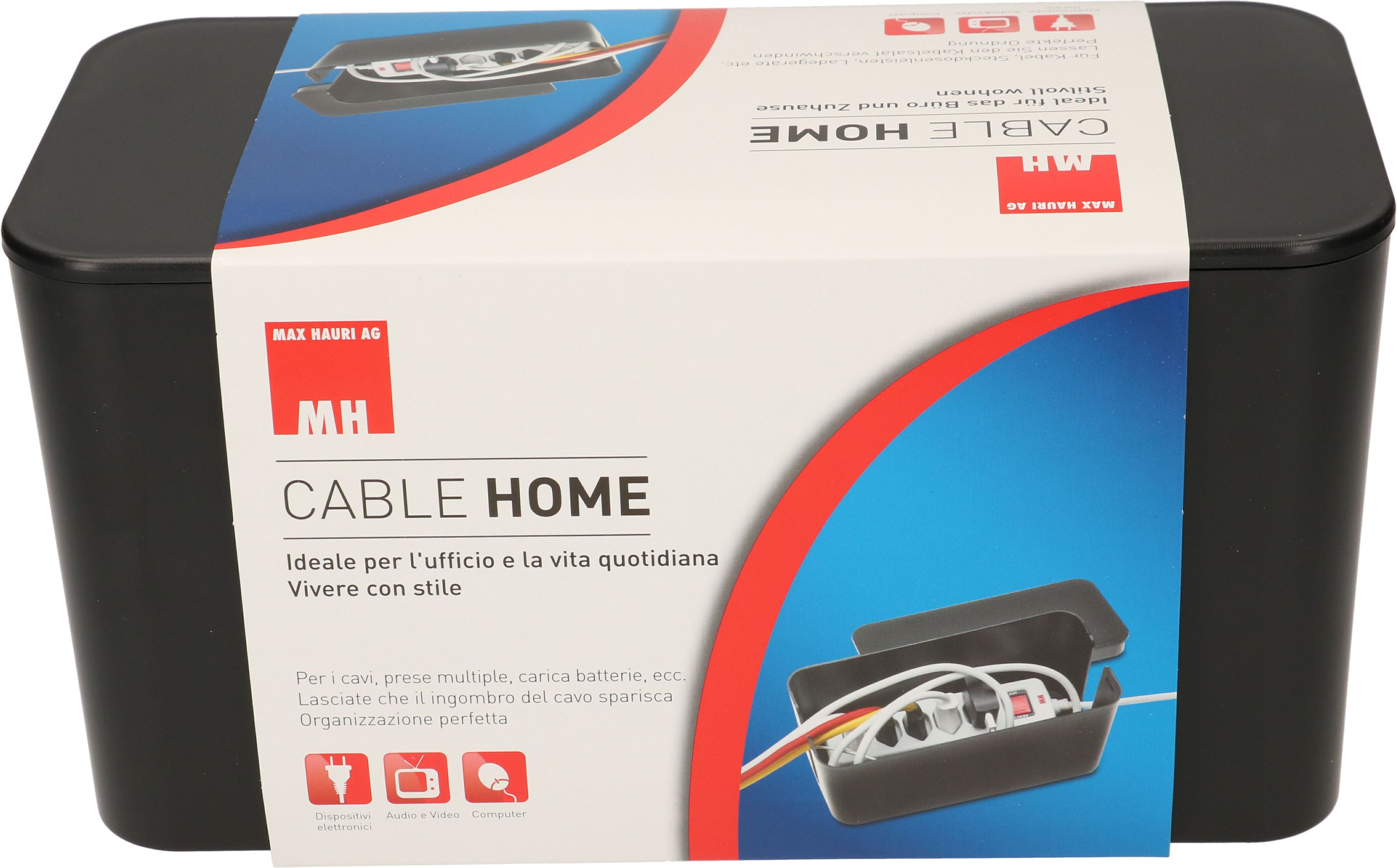 Cable Facility Box Cable Home klein schwarz