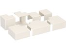 Assorted joints for cable duct 25x16mm white