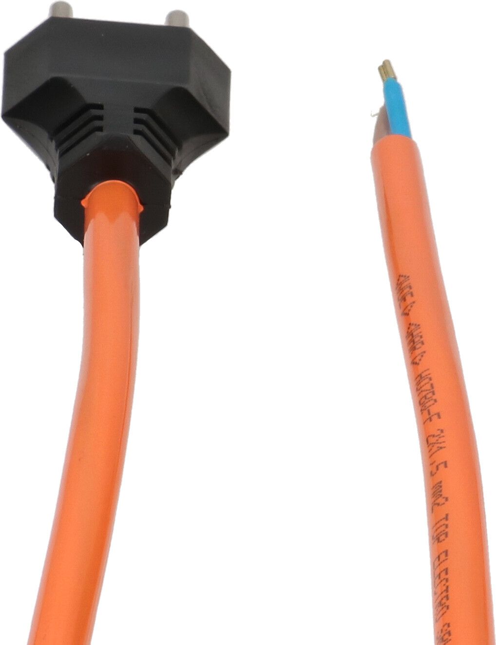 EPR/PUR-Netzkabel H07BQ-F2X1.5 5m orange Typ 11
