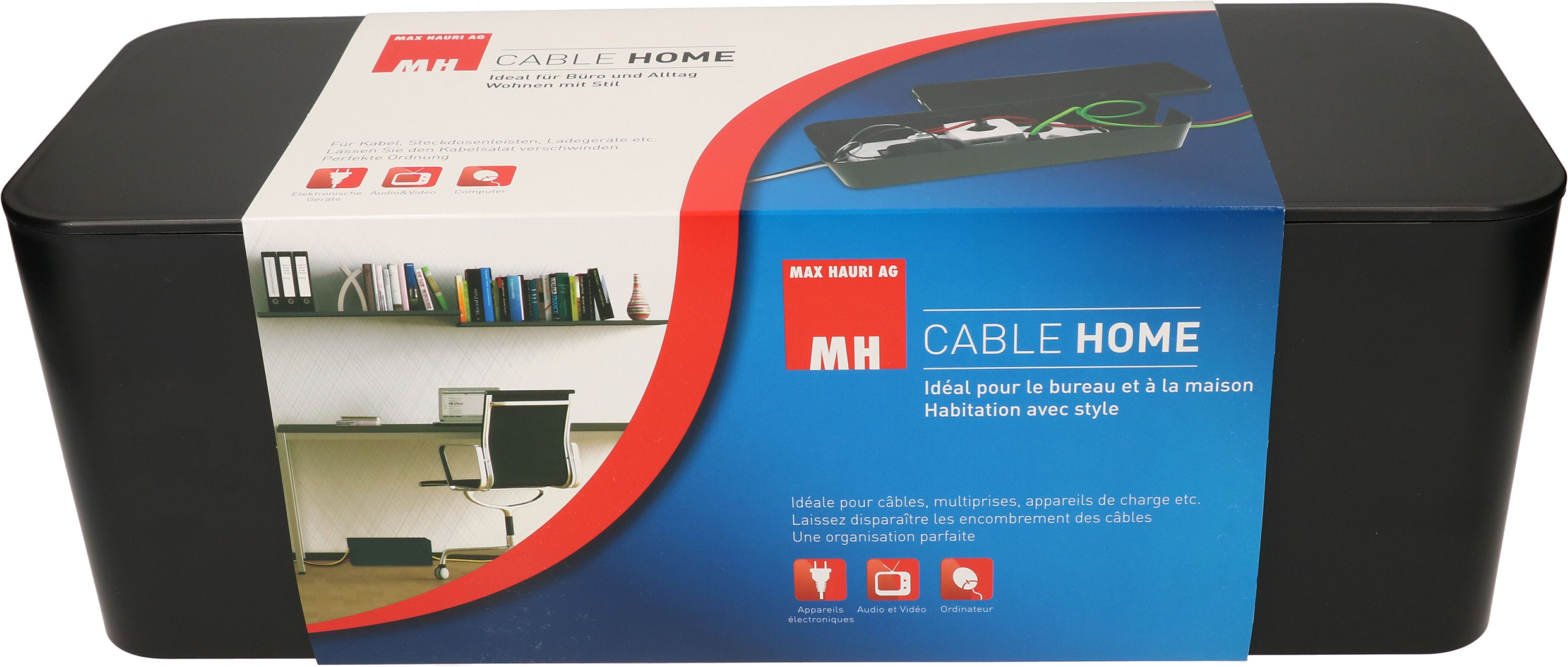 Cable Facility Box Cable Home grand noir - MAX HAURI AG