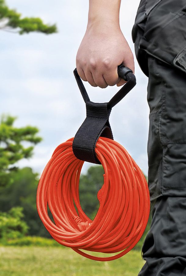 Verlängerungskabel Organizer schwarz