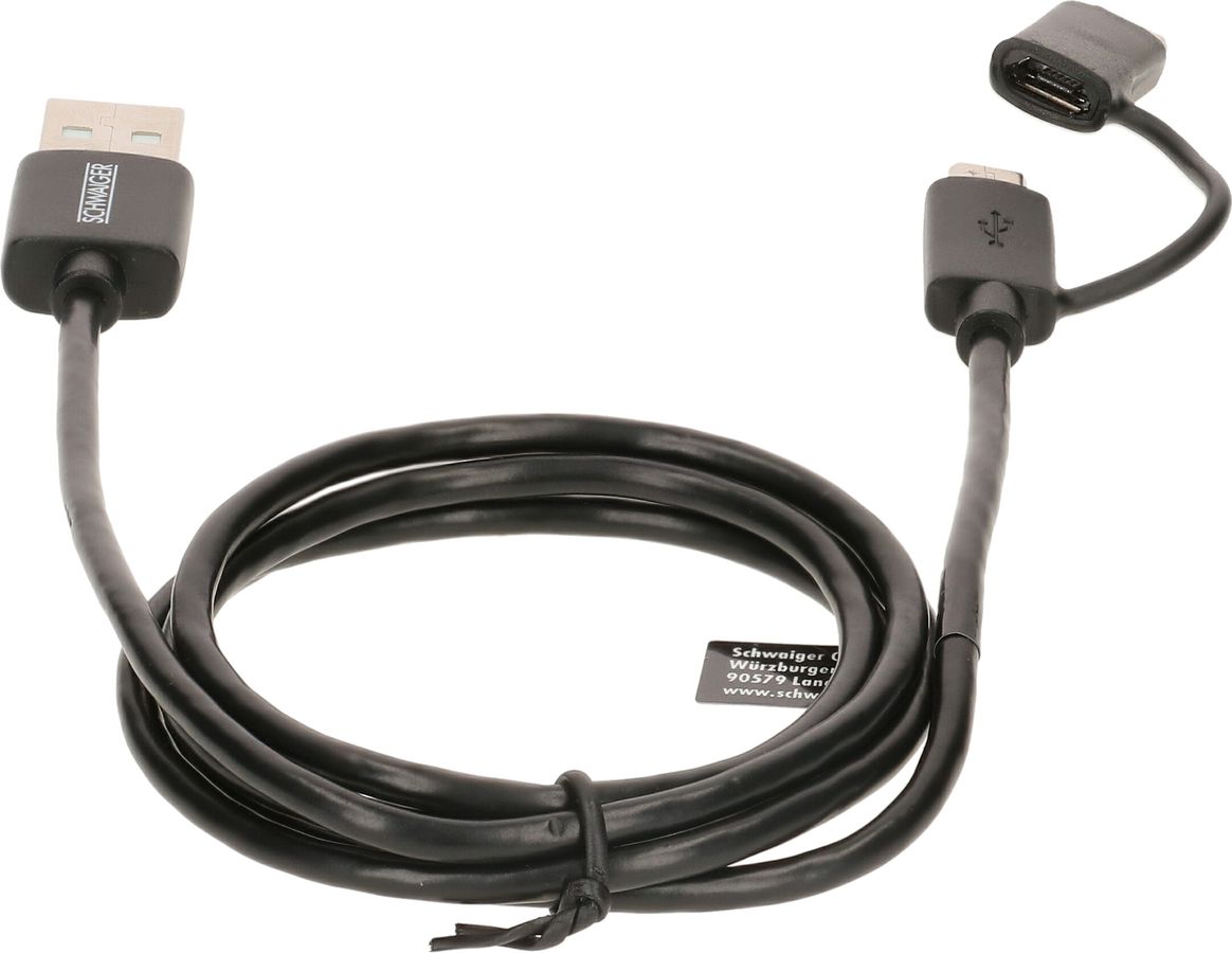 USB 3.1 Adapterkabel 1.0m schwarz