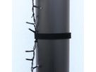 rotolo di nastro velcro biadesivo 25m nero