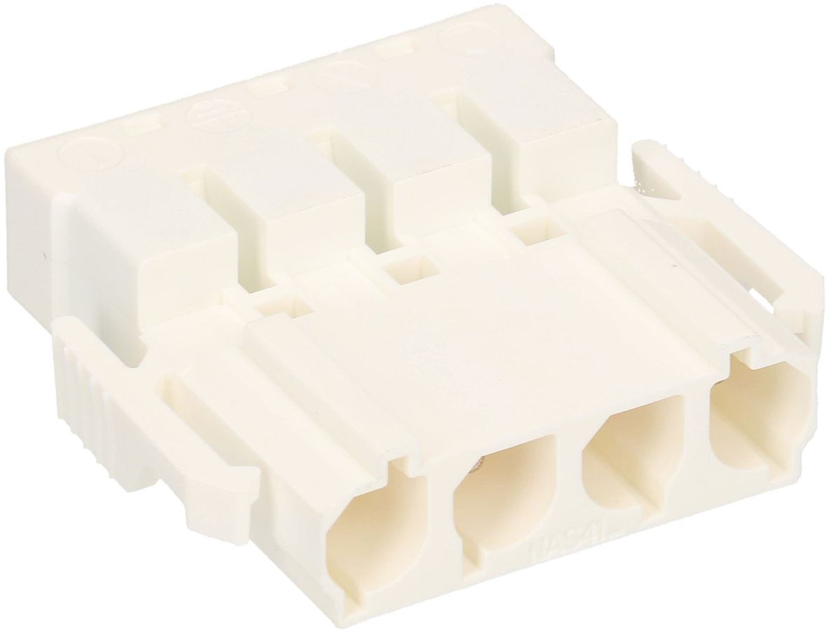 Stecker ENSTO 4-polig weiss