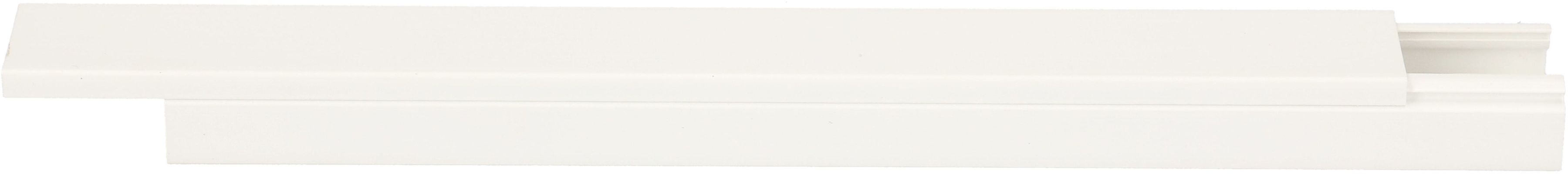 Cable duct white 25x16mm self-adhesive