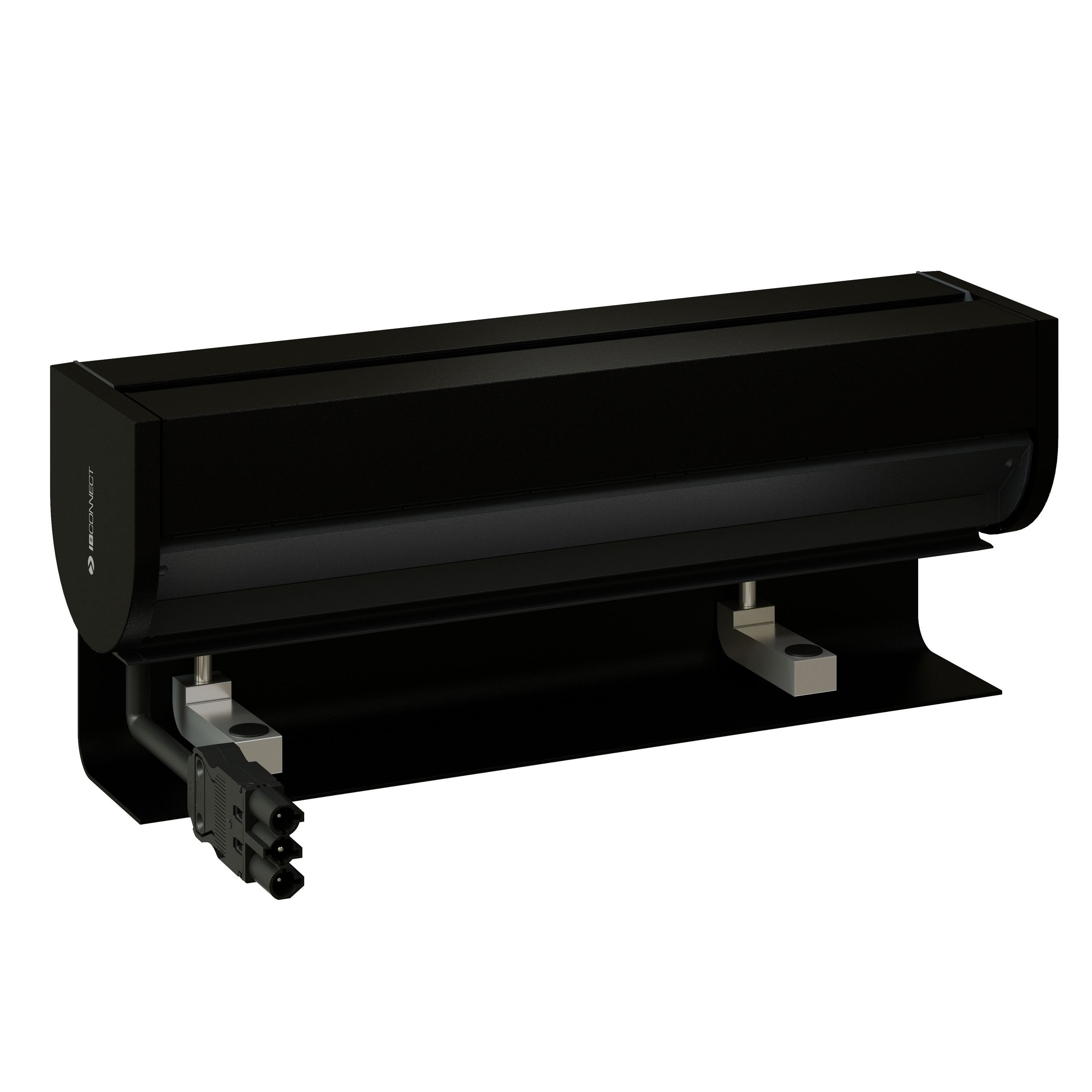PRISMA Steckdoseneinheit schwarz 3x Typ 13 2x Leermodul